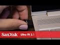 SanDisk Ultra Fit lecteur USB flash 128 Go USB Type-A 3.2 Gen 1 (3.1 Gen 1) Noir video