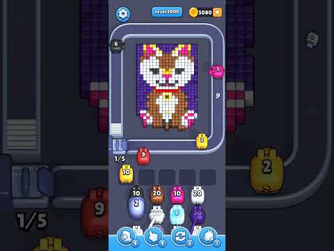 Pixel Flow Level 2000 Walkthrough