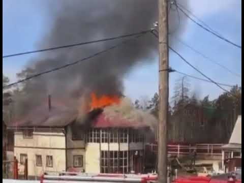 Пожар в доме якутских певцов на Сергеляхе Пожар в доме якутских певцов на Сергеляхе
