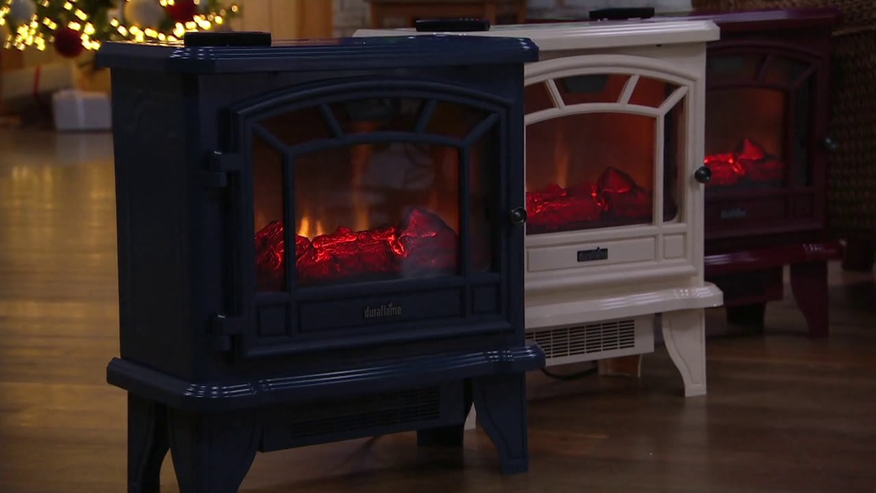 Duraflame Infrared Stove Heater with Remote Control on QVC
