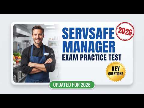Free Servsafe Manager Practice Test