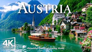 Austria 4K UHD 🇦🇹 – Scenic Relaxation Film with Cinematic Aerial Views & Peacefu