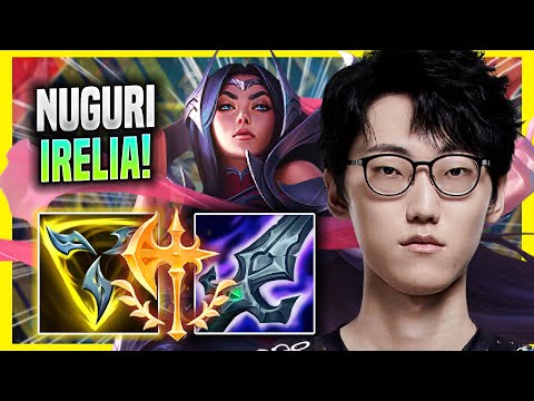 NUGURI IS SO GOOD WITH IRELIA! - Nuguri Plays Irelia TOP vs Jayce! | Season 2022