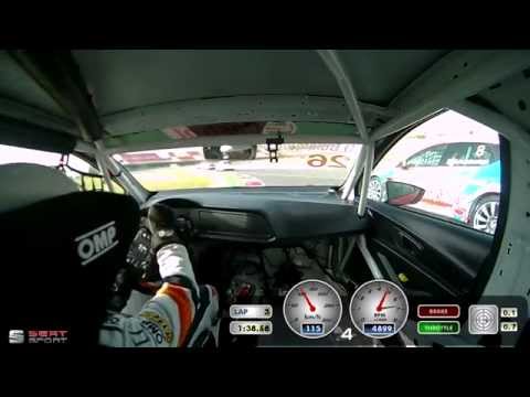 Bulatovic-Lalusic (Lein Racing Team) - Seat Leon Eurocup (Barcelona 2014)