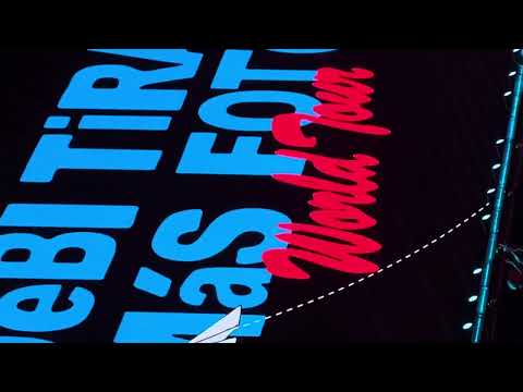 Bad bunny firework show exit Sydney Aus engie stadium #Badbunny #EngieStadium