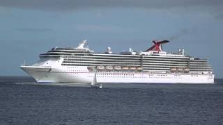 preview picture of video 'Carnival Legend partindo de Ponta Delgada (2013/04/17)'