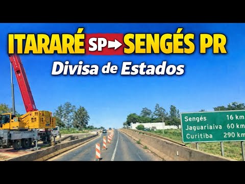 EP89/26 ITARARÉ SP # SENGÉS PR # DIVISA DE ESTADOS 