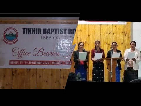 TBBA Office Bearers Khiet Müliti Mintu  | Mission Compound | Anatongre. | 5th-6th Feb.2026