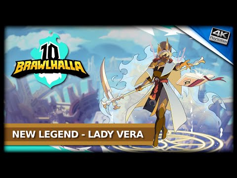 Brawlhalla - New Legend (Lady Vera) Gameplay on PS5 Pro