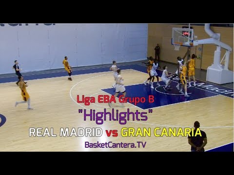 EBA/Junior "REAL MADRID vs GRAN CANARIA" - Highlighs Canastas (BasketCantera.TV)