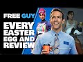 Every Free Guy Video Game Easter Egg & Reference YOU MISSED & Review Fortnite, Pokimane, Half-Life