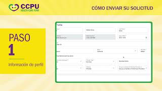 CCPU Video instructivo: Cómo enviar su solicitud