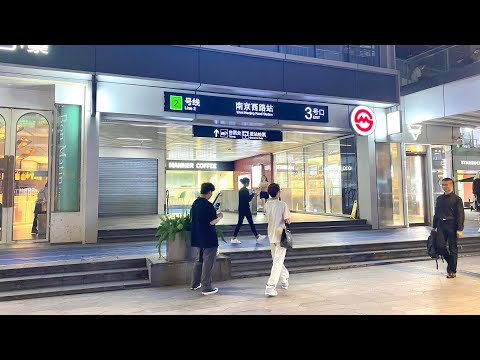 Passeio em Xangai pela estrada Middle Huaihai, estrada Changyi, estrada Fumin