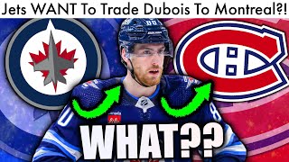 Jets WANT To Trade Pierre-Luc Dubois To Habs?!? (Montreal Canadiens NHL News Today & Trade Rumors)