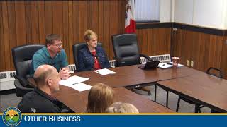 Hardin County Board of Supervisors Meeting 11-1-2017