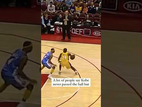 The reason why Kobe never passed him the ball! #shorts #kobebryant