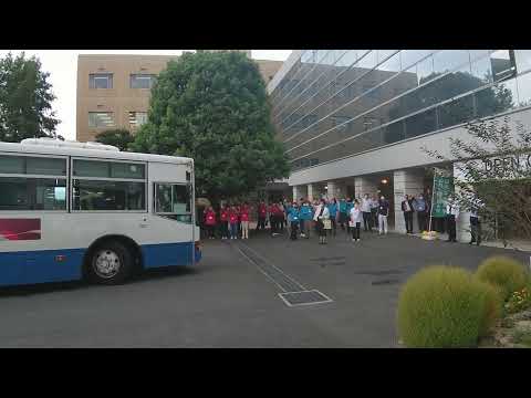 言語文化学科 2023山陽学園大学・山陽学園短期大学オープンキャンパスお見送り