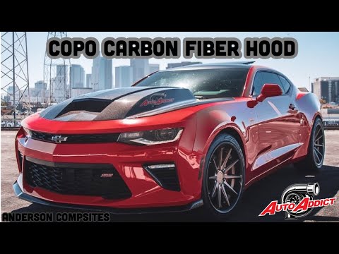Anderson Composites Copo Carbon Fiber Hood Gen 6 SS Camaro!!