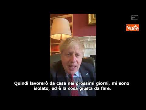 Boris Johnson: "Sono positivo al Coronavirus"