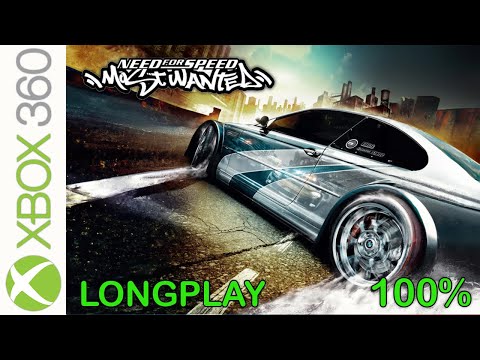 Need for Speed: Most Wanted (2005) - Longplay | Xbox 360 [100% - Career Mode + Challenge Series]
