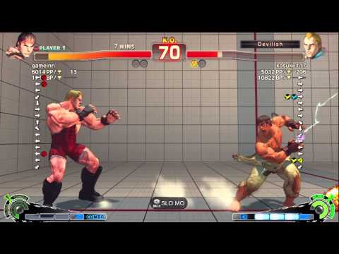 Daigo Umehara (Ryu) vs Kosuke. (Abel) - AE2012 Endless Match *720p HD*