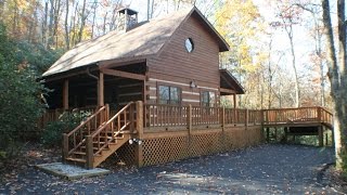 preview picture of video 'Hunmingbird Hollow Valle Crucis Log Cabin Rental'
