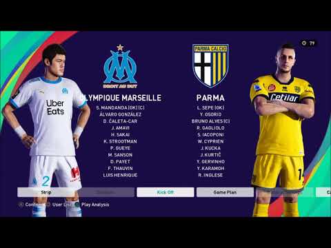 OLYMPIQUE DE MARSEILLE - PARMA | HIGHLIGHTS | PES 2021 | PS4 | DIVISIONS | ONLINE