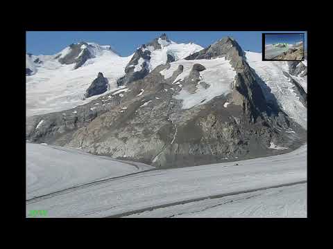 🇨🇭 Aletsch Glacier Melting: Zooming into Nature's Change (2015 - 2023)