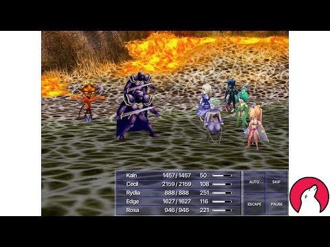 Final Fantasy IV iOS - Battle 41 - Defender (Chest) - No Random Encounters - Maxed Gear/Augments