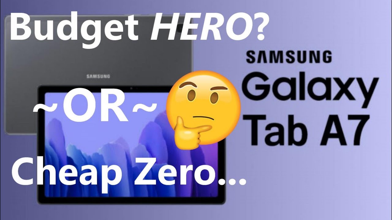 Samsung GALAXY TAB A7: Is this the BEST budget tablet available in 2021? *UNSPONSORED*