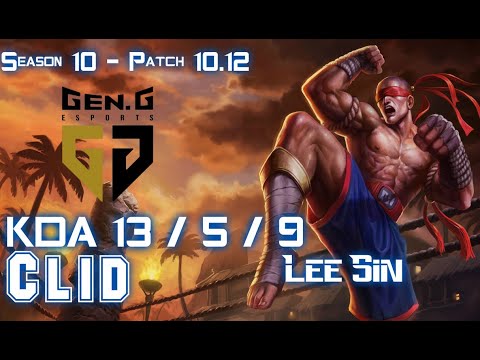 Gen Clid LEE SIN vs REK'SAI Jungle - Patch 10.12 KR Ranked