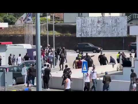 Portugal Trofense (right) vs Varsim (left)