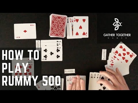 How To Play Rummy 500
