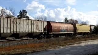 preview picture of video '[HD] CSX NB Maxville, FL.'
