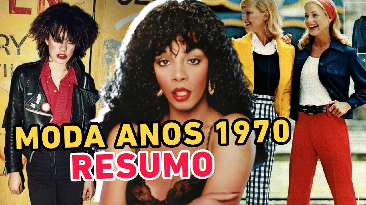 A MODA nos ANOS 1970 - Punks, Disco e Sustentabilidade