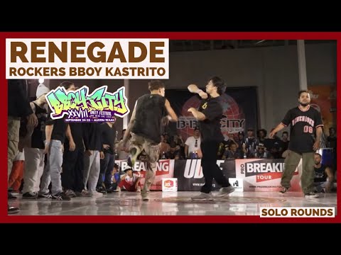 Bboy Kastrito -Renegade rockers- solo rounds in Bboy city 2022