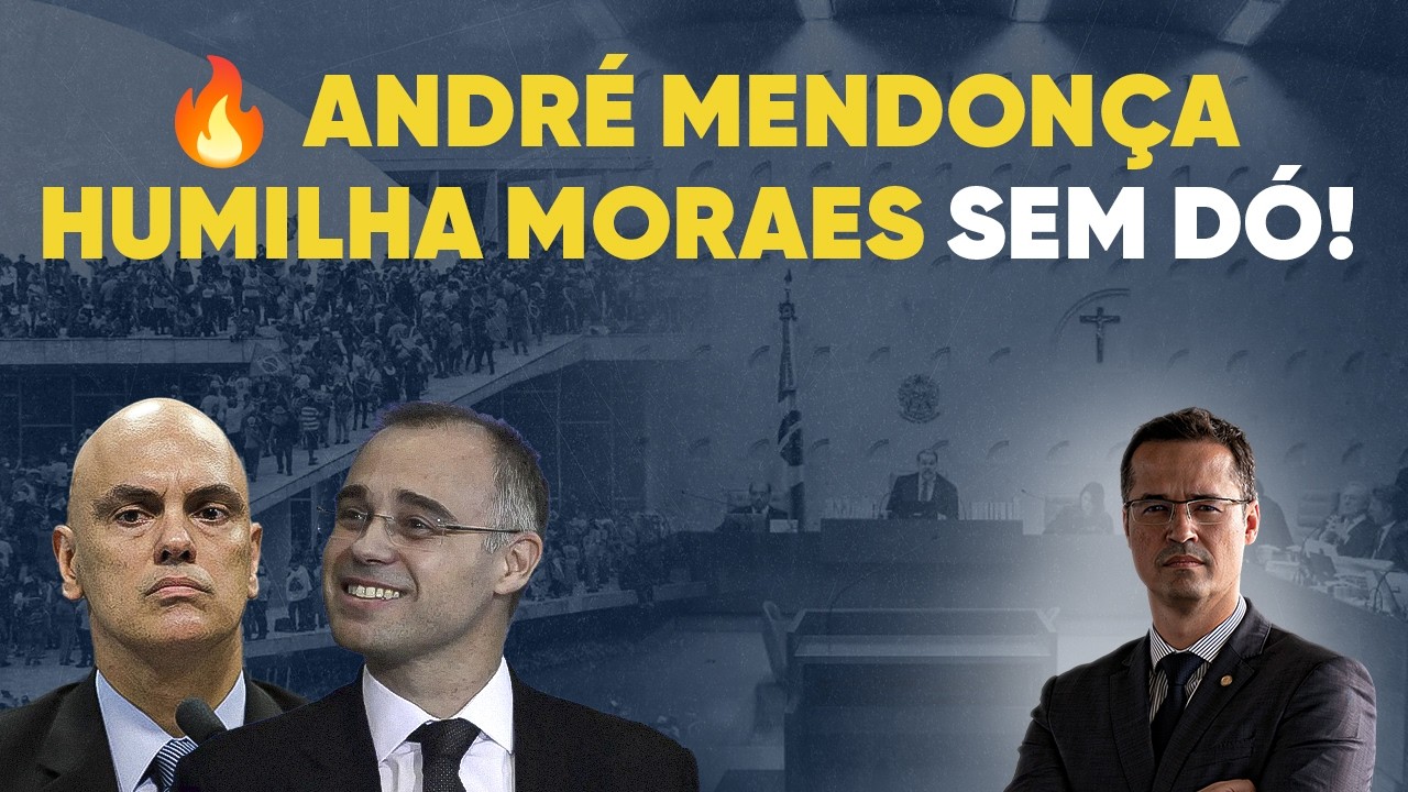 🔥 André Mendonça humilha Moraes com dura lição no Supremo!