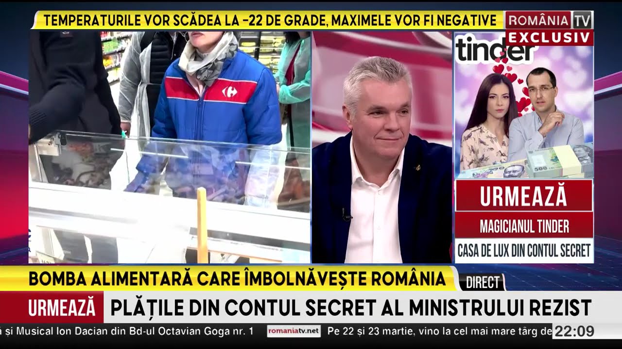 Piedone face ravagii în mall-uri, filmul complet al raidului. Bomba alimentară îmbolnăvește România