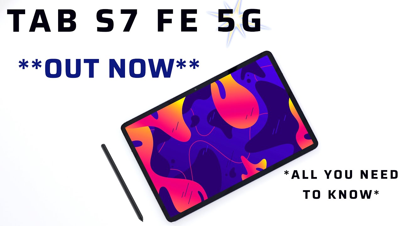NEW Galaxy Tab S 7 FE - All you need to know! (Tab S7 LITE)