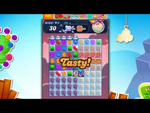Candy Crush Saga Level 16186 NO BOOSTERS