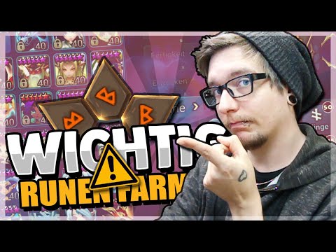 SUMMONERS WAR 💥 Dieser Account zeigt wie wichtig RUNEN FARMEN ist !  RTA Team Building bei Streberlp