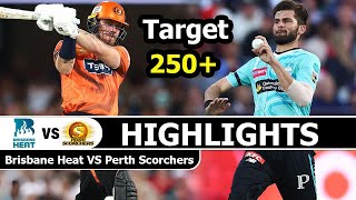 Download lagu Brisbane Heat Vs Perth Scorchers BBL 6th Match Highlights 2025 | BH VS PS mp3