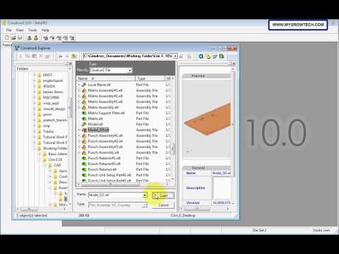 RC008 Extract Insert by Contour for Die