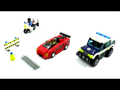 Vidéo LEGO City 60007 : La course poursuite de la police spéciale