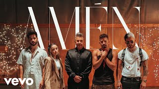 Musik-Video-Miniaturansicht zu Amén Songtext von Ricardo Montaner, Mau y Ricky, Camilo & Evaluna Montaner