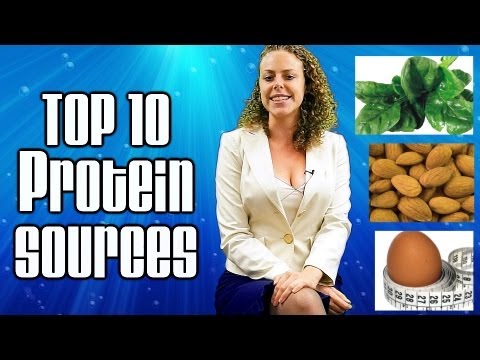 Top 10 Protein Sources Healthy Vegetarian and Meat Foods Weight Loss