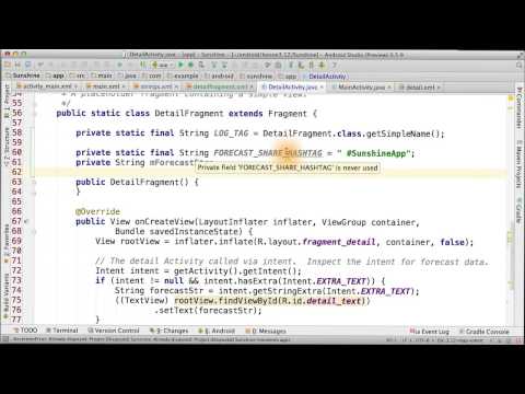 Welcome to Developing Android Apps