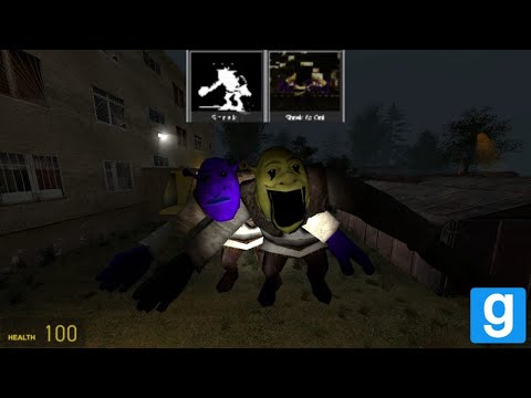 THE NEW S H R E K . & SHREK AO ONI IS INSANE | gmod