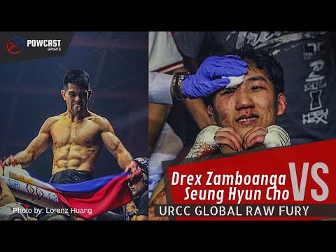 URCC Global Raw Fury: Drex Zamboanga Vs Seung Hyun Chu