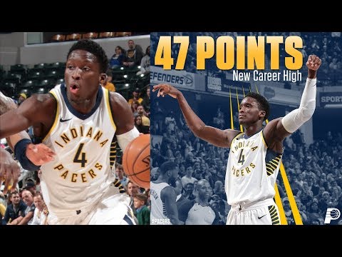 Victor Oladipo 47 Points Career High vs Nuggets! 2017-18 Season